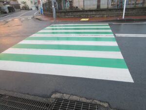 歩道緑