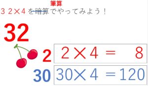 ２桁✕１桁