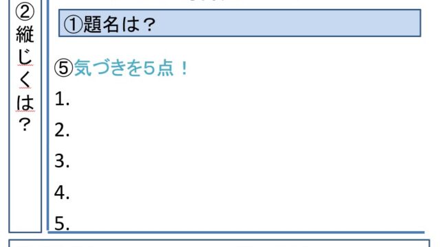 グラフに似せたワークシート