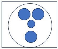 円で顔