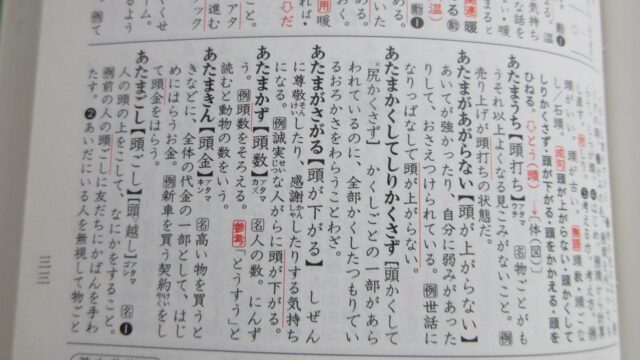 国語辞典