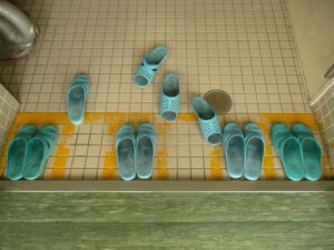 トイレのスリッパ