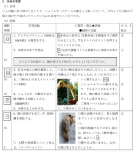 筋肉指導案